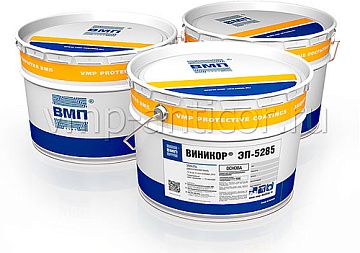 NEW! VINICOR EP-5285 decontaminated enamel for the structures at nuclear power facilities